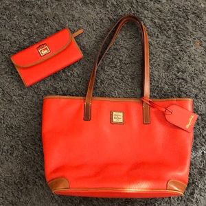 Dooney and Bourke purse with matching wallet